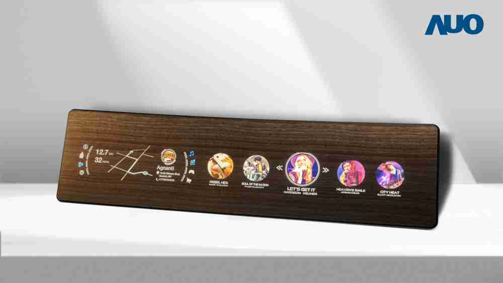 优游UB8研发全球最高穿透度达80%的AmLED木纹显示器，，，可于使用时呈现高亮度、、、、清晰可见的信息，，并在不使用时回归为单纯的饰板，，节能兼具美观